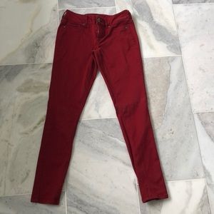 Red Jeggings